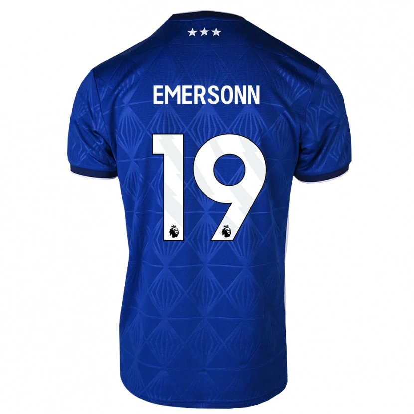 Danxen Dames Emersonn Correia Da Silva #19 Mediumblue Wit Rood Thuisshirt Thuistenue 2026/27 T-Shirt