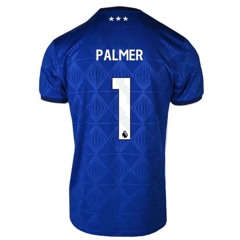 Danxen Dames Alex Palmer #1 Mediumblue Wit Rood Thuisshirt Thuistenue 2026/27 T-Shirt