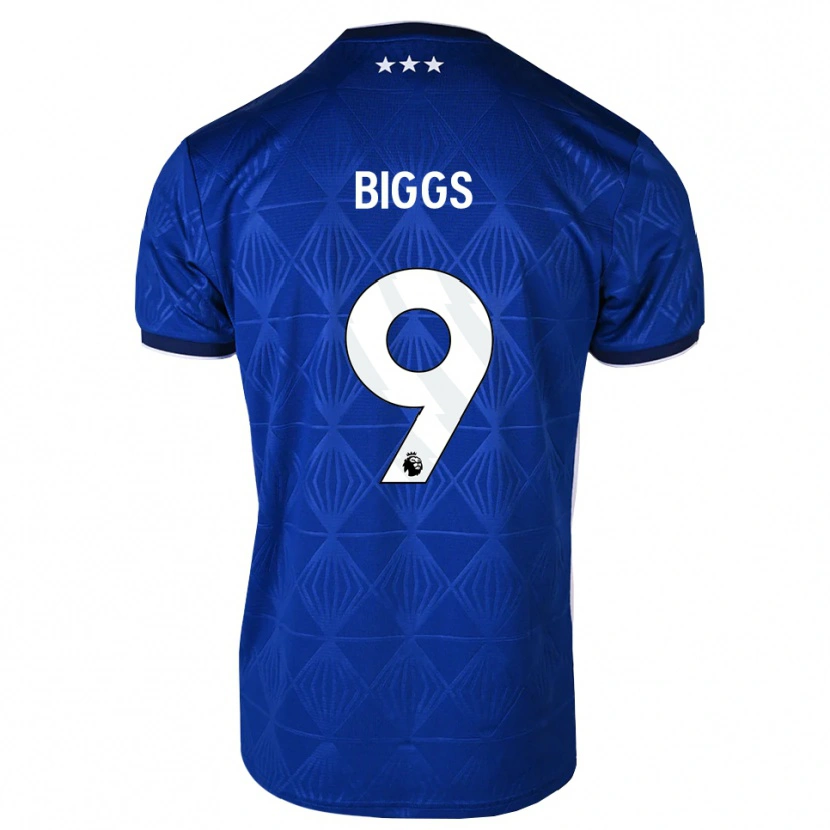 Danxen Dames Maddie Biggs #9 Mediumblue Wit Rood Thuisshirt Thuistenue 2026/27 T-Shirt