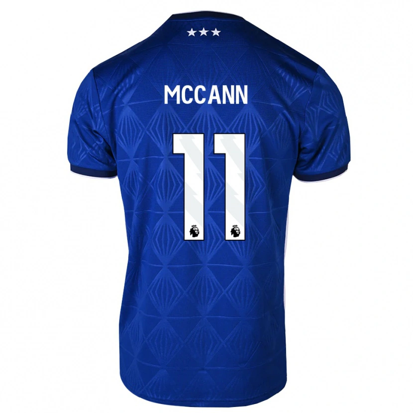 Danxen Dames Darragh Mccann #11 Mediumblue Wit Rood Thuisshirt Thuistenue 2026/27 T-Shirt