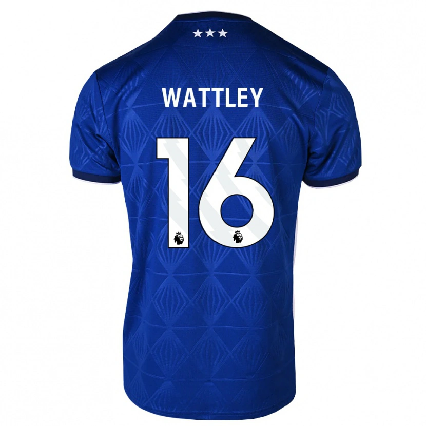 Danxen Dames Zac Wattley #16 Mediumblue Wit Rood Thuisshirt Thuistenue 2026/27 T-Shirt