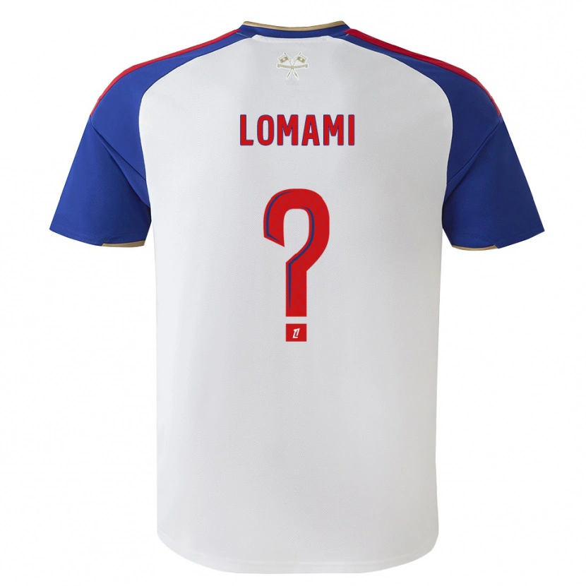 Danxen Dames Irvyn Lomami #0 Royalblue Rood Wit Thuisshirt Thuistenue 2026/27 T-Shirt
