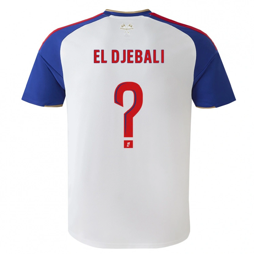 Danxen Dames Chaim El Djebali #0 Royalblue Rood Wit Thuisshirt Thuistenue 2026/27 T-Shirt