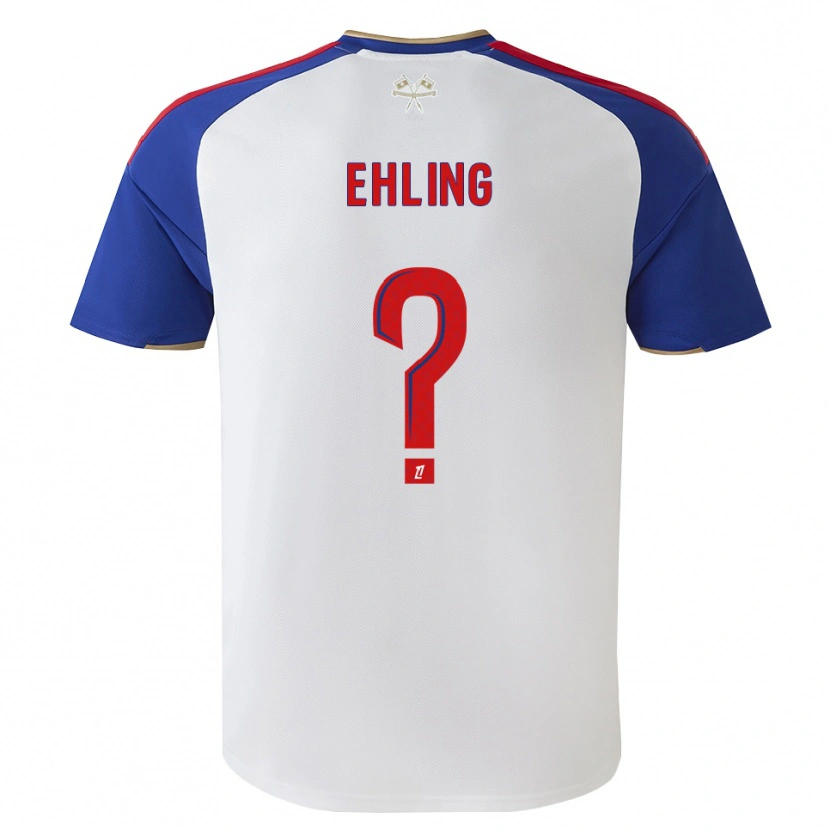 Danxen Dames Thibaut Ehling #0 Royalblue Rood Wit Thuisshirt Thuistenue 2026/27 T-Shirt