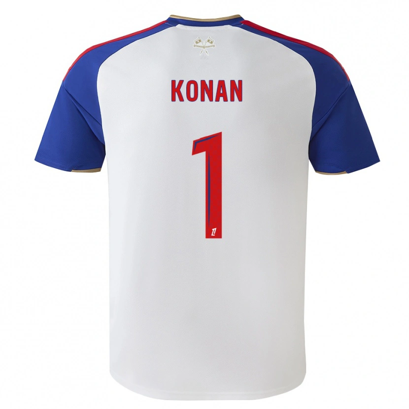 Danxen Dames Yvann Konan #1 Royalblue Rood Wit Thuisshirt Thuistenue 2026/27 T-Shirt