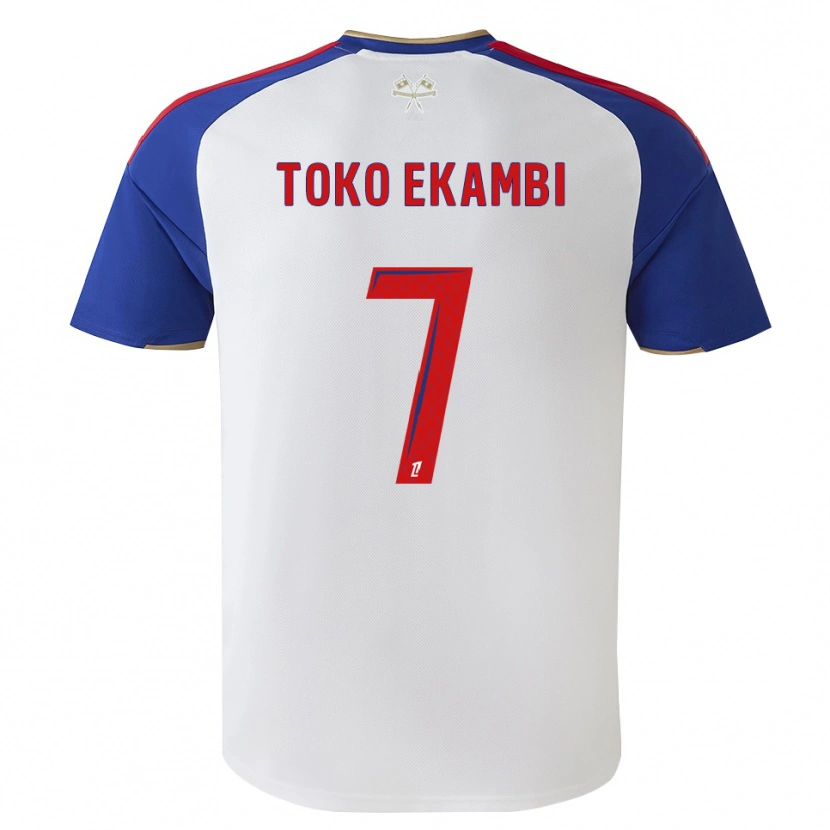 Danxen Dames Karl Toko Ekambi #7 Royalblue Rood Wit Thuisshirt Thuistenue 2026/27 T-Shirt
