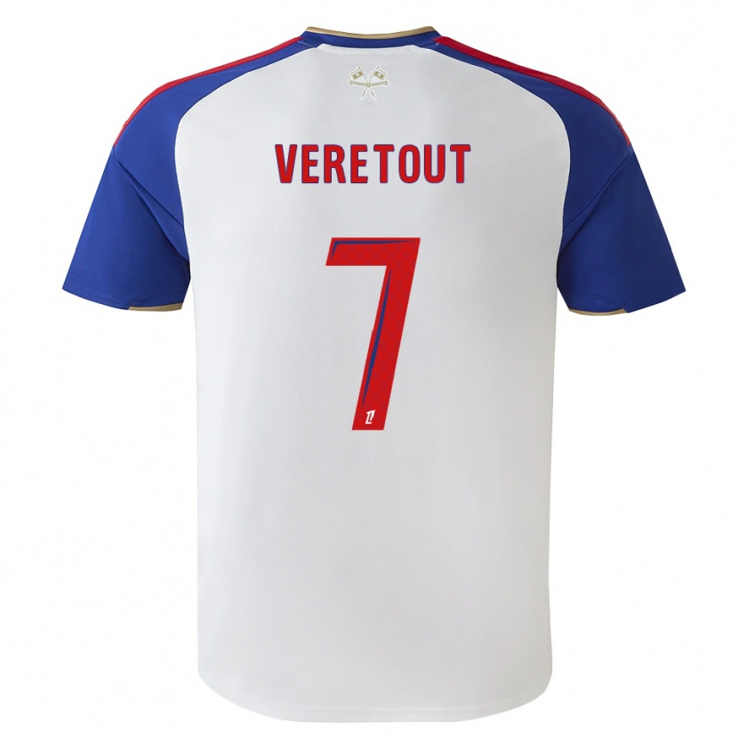 Danxen Dames Jordan Veretout #7 Royalblue Rood Wit Thuisshirt Thuistenue 2026/27 T-Shirt