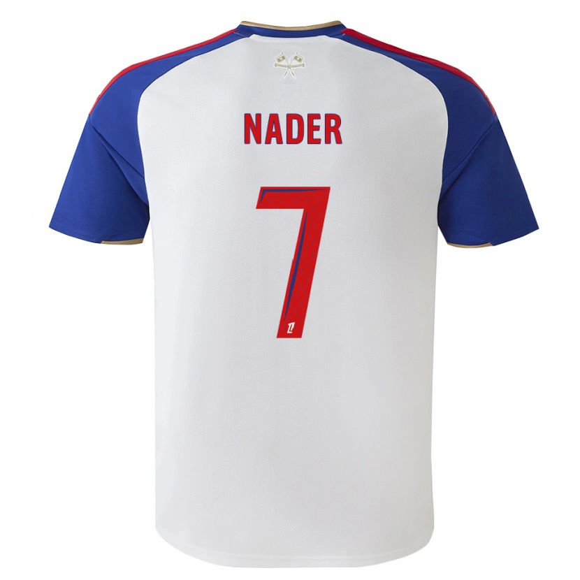 Danxen Dames Saad Nader #7 Royalblue Rood Wit Thuisshirt Thuistenue 2026/27 T-Shirt