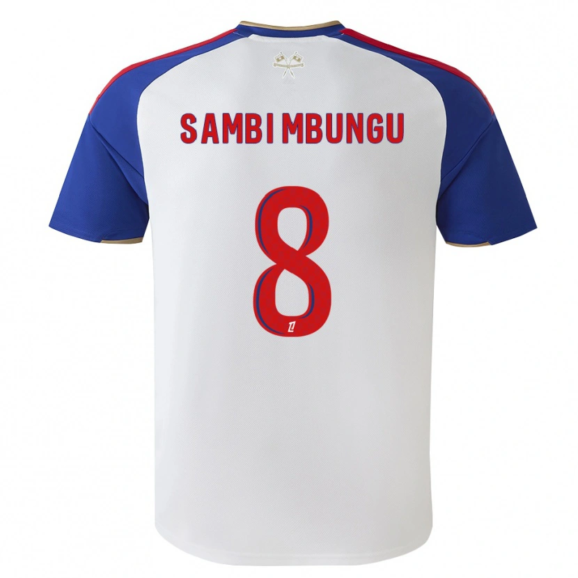 Danxen Dames Cluver Sambi Mbungu #8 Royalblue Rood Wit Thuisshirt Thuistenue 2026/27 T-Shirt