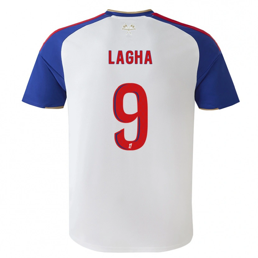 Danxen Dames Yannis Lagha #9 Royalblue Rood Wit Thuisshirt Thuistenue 2026/27 T-Shirt