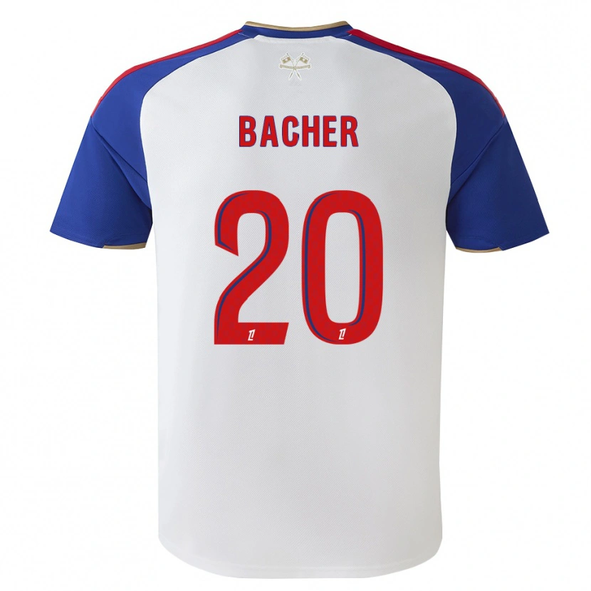 Danxen Dames Felix Bacher #20 Royalblue Rood Wit Thuisshirt Thuistenue 2026/27 T-Shirt