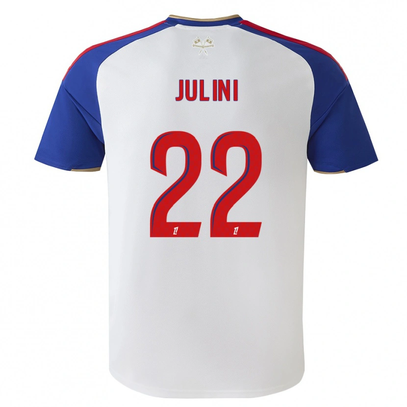 Danxen Dames Sally Julini #22 Royalblue Rood Wit Thuisshirt Thuistenue 2026/27 T-Shirt