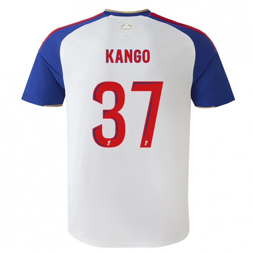 Danxen Dames Steeve Kango #37 Royalblue Rood Wit Thuisshirt Thuistenue 2026/27 T-Shirt