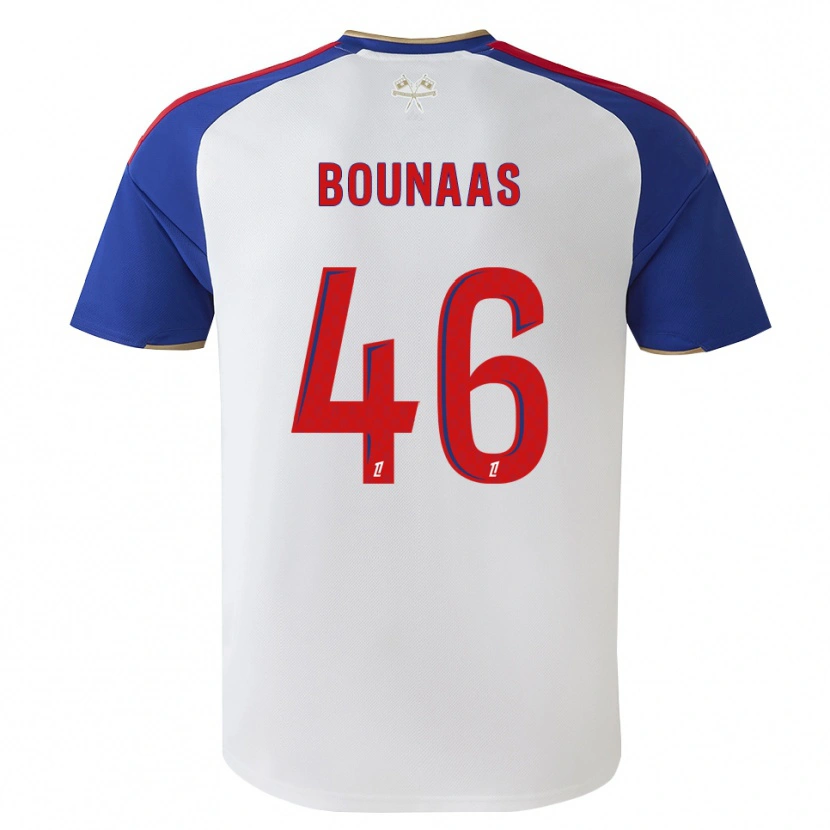 Danxen Dames Idris Bounaas #46 Royalblue Rood Wit Thuisshirt Thuistenue 2026/27 T-Shirt