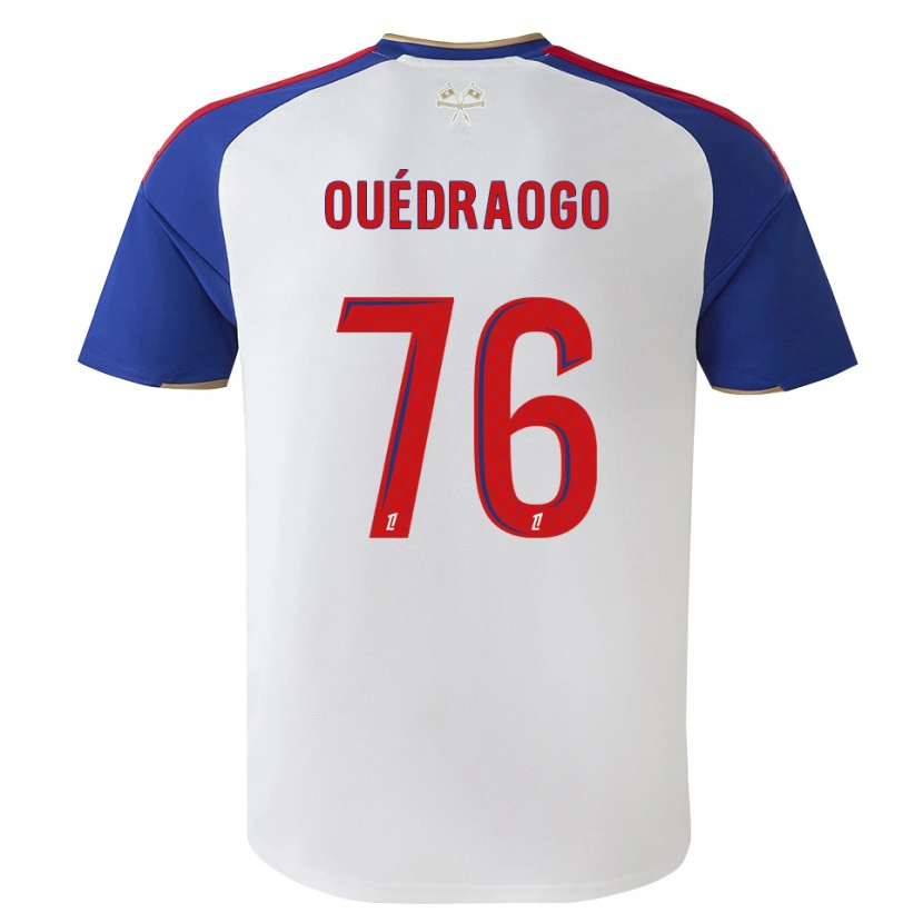 Danxen Dames Mohamed Ouédraogo #76 Royalblue Rood Wit Thuisshirt Thuistenue 2026/27 T-Shirt