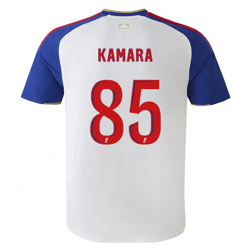 Danxen Dames Noham Kamara #85 Royalblue Rood Wit Thuisshirt Thuistenue 2026/27 T-Shirt