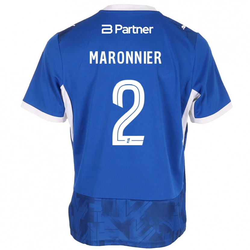 Danxen Dames Lucas Maronnier #2 Mediumblue Wit Thuisshirt Thuistenue 2026/27 T-Shirt
