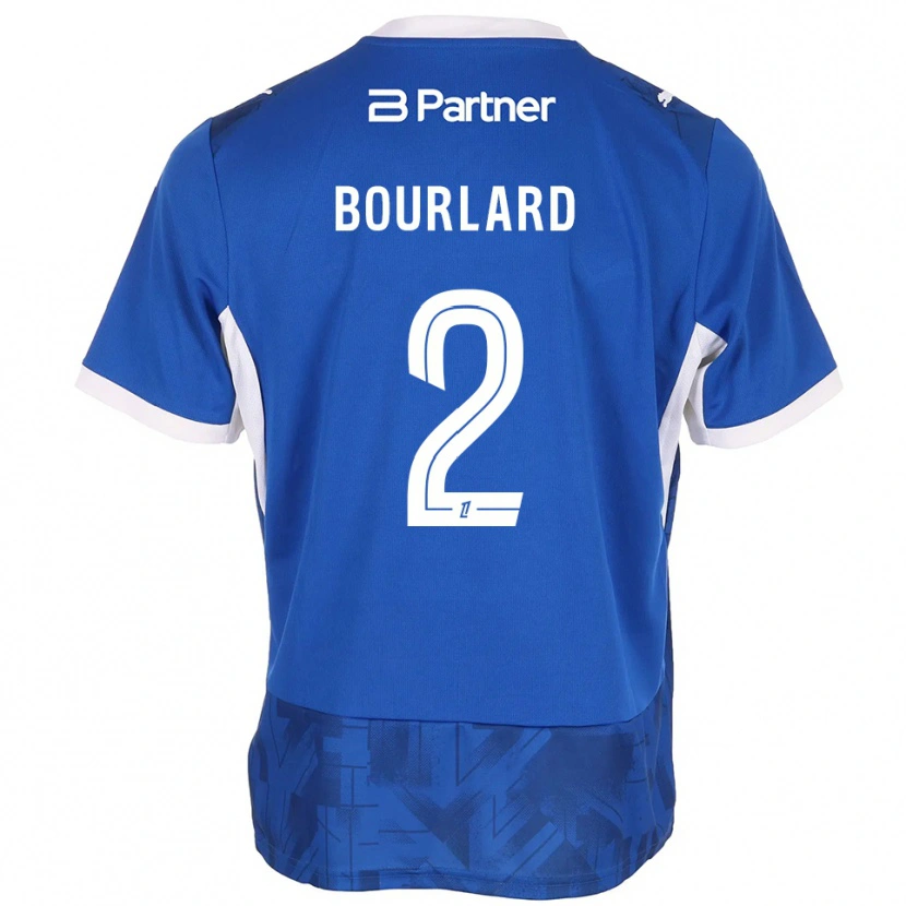 Danxen Dames Liam Bourlard #2 Mediumblue Wit Thuisshirt Thuistenue 2026/27 T-Shirt