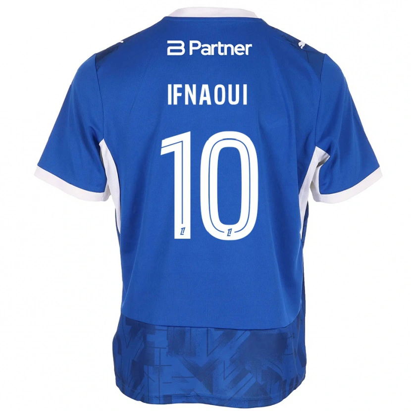 Danxen Dames Merwan Ifnaoui #10 Mediumblue Wit Thuisshirt Thuistenue 2026/27 T-Shirt