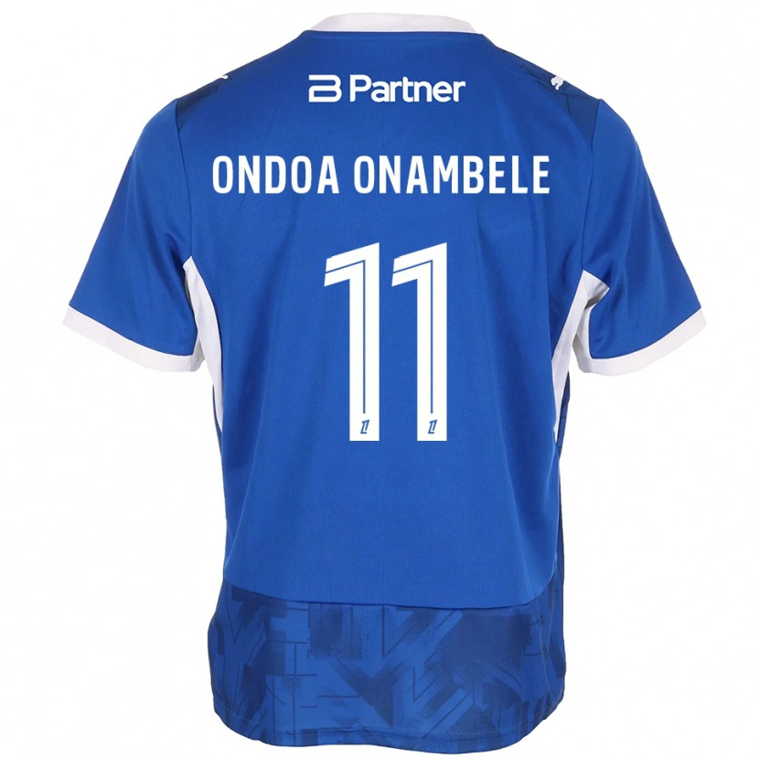 Danxen Dames Fred Ondoa Onambele #11 Mediumblue Wit Thuisshirt Thuistenue 2026/27 T-Shirt