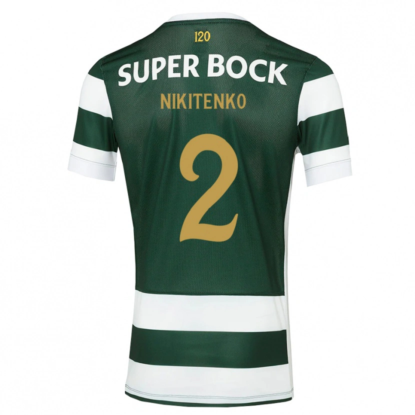 Danxen Dames Konstantin Nikitenko #2 Donkerleigrijswit Thuisshirt Thuistenue 2026/27 T-Shirt