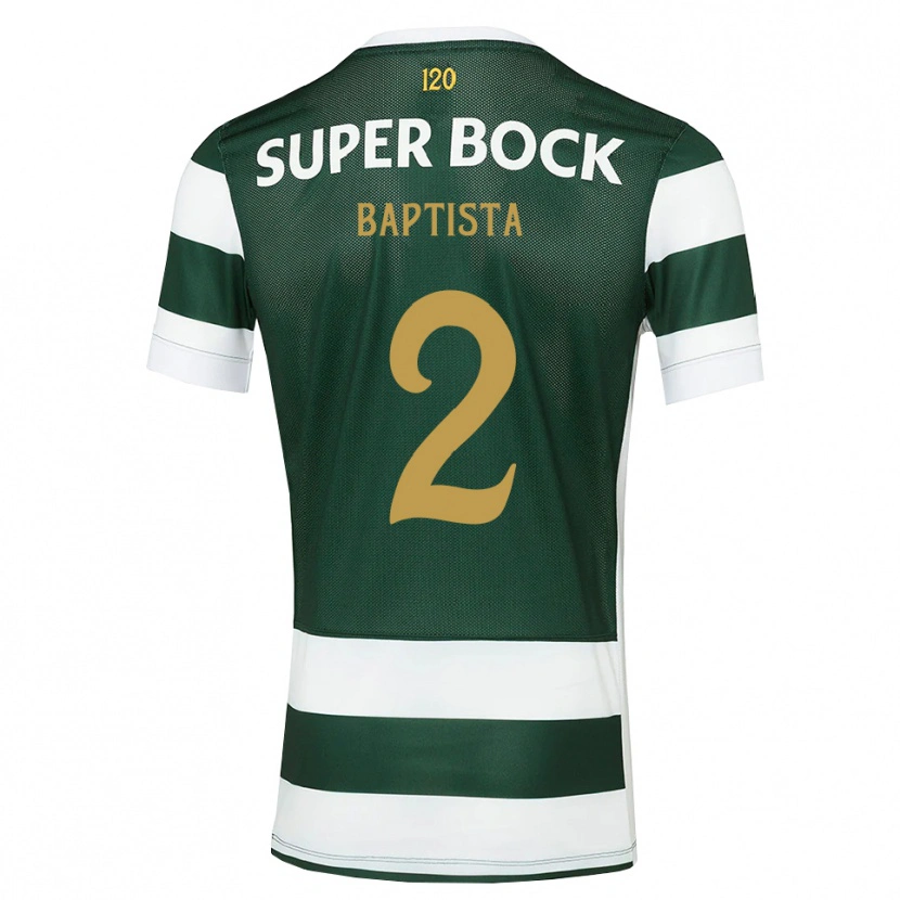 Danxen Dames Martim Baptista #2 Donkerleigrijswit Thuisshirt Thuistenue 2026/27 T-Shirt