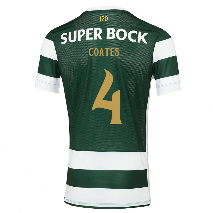 Danxen Dames Sebastian Coates #4 Donkerleigrijswit Thuisshirt Thuistenue 2026/27 T-Shirt
