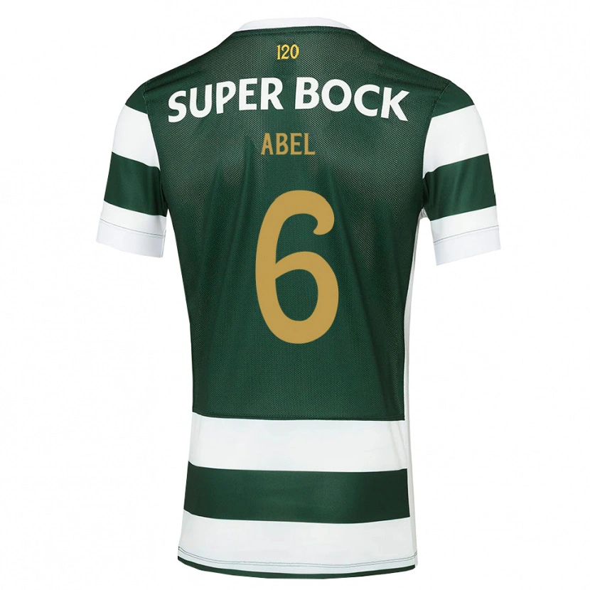 Danxen Dames Luís Abel #6 Donkerleigrijswit Thuisshirt Thuistenue 2026/27 T-Shirt