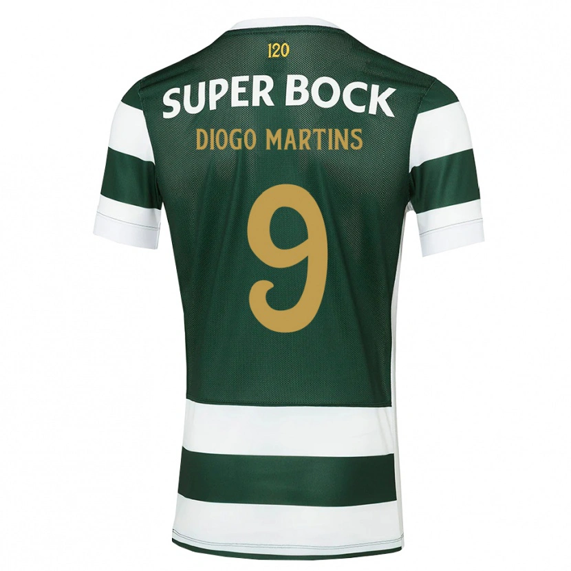 Danxen Dames Diogo Martins #9 Donkerleigrijswit Thuisshirt Thuistenue 2026/27 T-Shirt