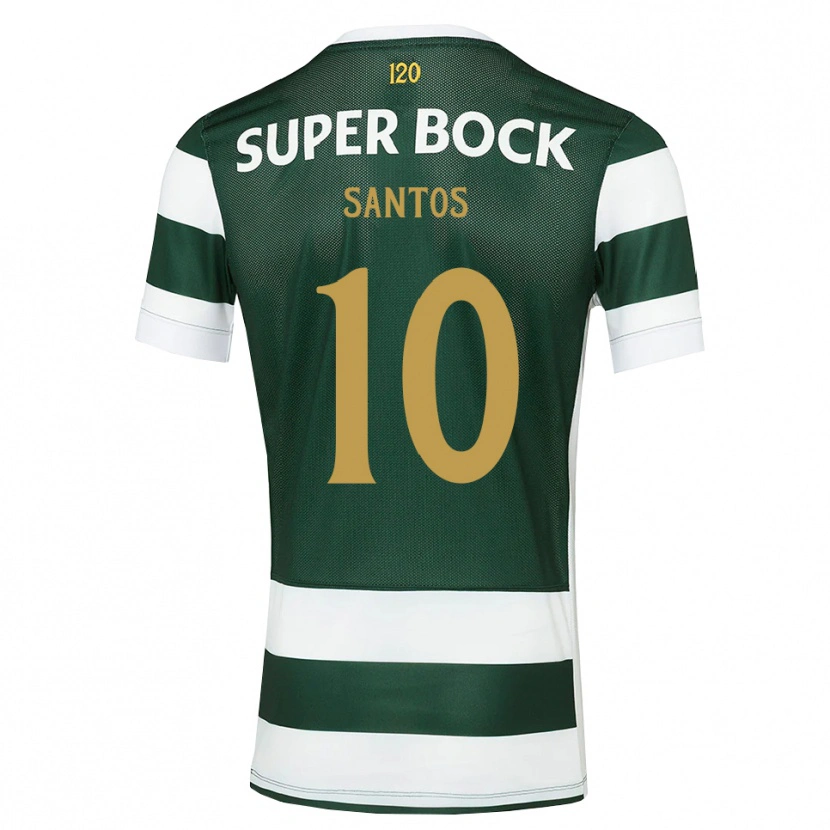 Danxen Dames Guilherme Santos #10 Donkerleigrijswit Thuisshirt Thuistenue 2026/27 T-Shirt