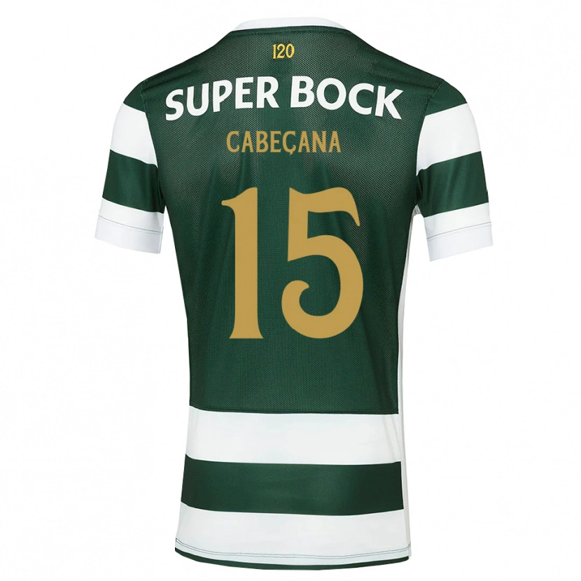 Danxen Dames Francisco Cabeçana #15 Donkerleigrijswit Thuisshirt Thuistenue 2026/27 T-Shirt