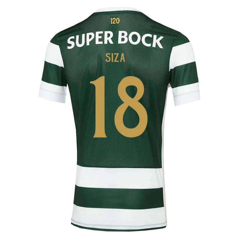 Danxen Dames Sergio Siza #18 Donkerleigrijswit Thuisshirt Thuistenue 2026/27 T-Shirt