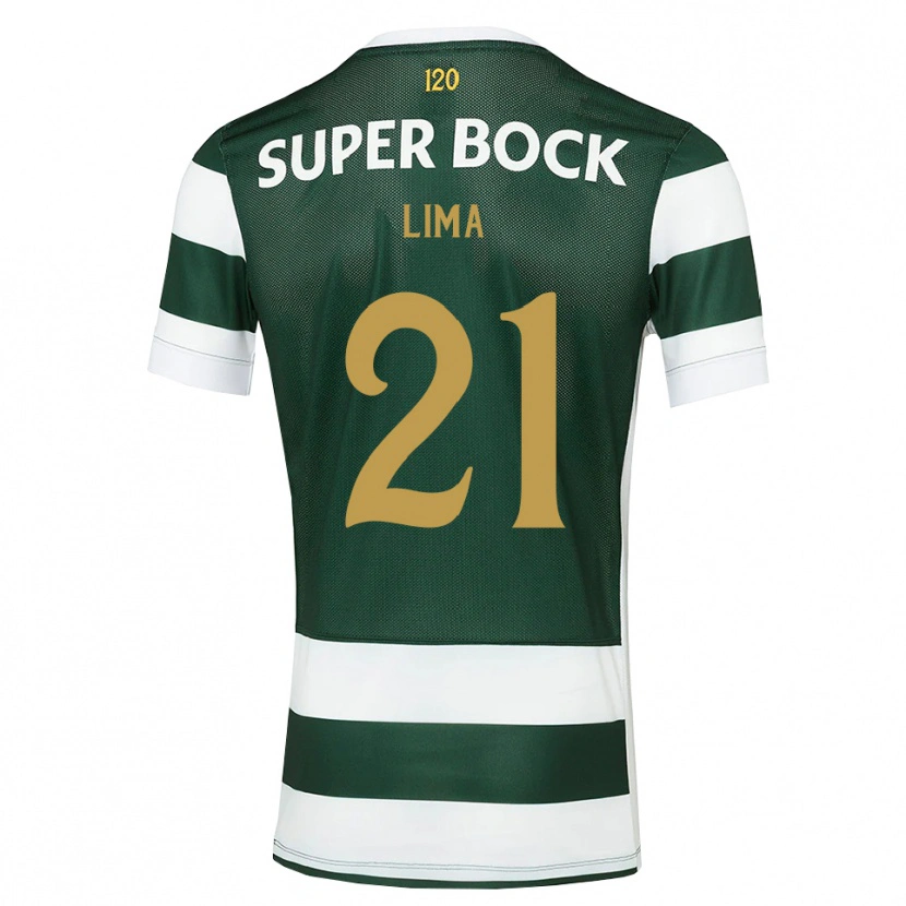Danxen Dames Pedro Lima #21 Donkerleigrijswit Thuisshirt Thuistenue 2026/27 T-Shirt
