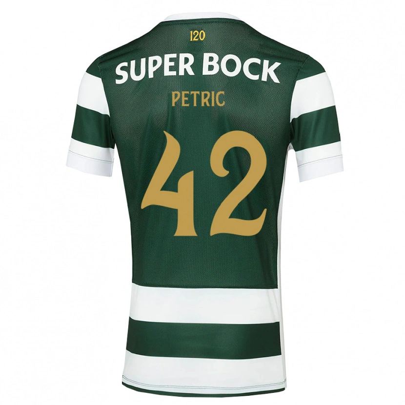 Danxen Dames Luka Petric #42 Donkerleigrijswit Thuisshirt Thuistenue 2026/27 T-Shirt