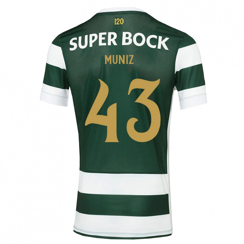 Danxen Dames João Muniz #43 Donkerleigrijswit Thuisshirt Thuistenue 2026/27 T-Shirt