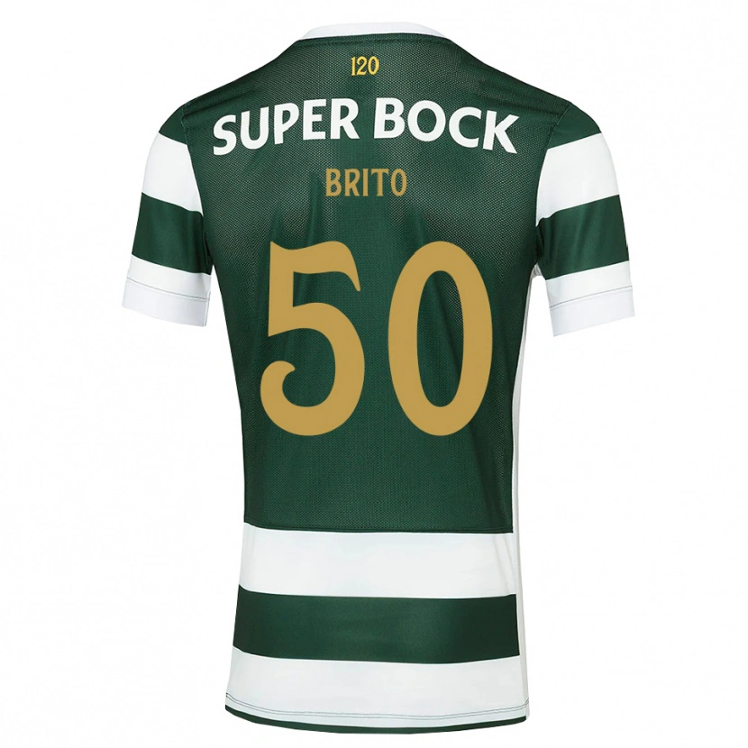 Danxen Dames Alexandre Brito #50 Donkerleigrijswit Thuisshirt Thuistenue 2026/27 T-Shirt