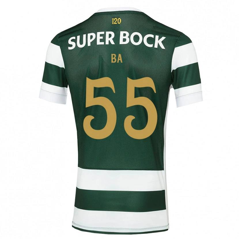 Danxen Dames Ibrahima Ba #55 Donkerleigrijswit Thuisshirt Thuistenue 2026/27 T-Shirt