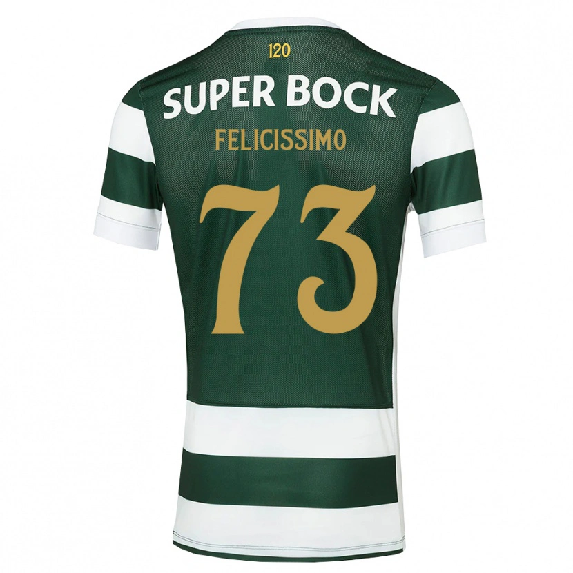 Danxen Dames Eduardo Felicíssimo #73 Donkerleigrijswit Thuisshirt Thuistenue 2026/27 T-Shirt