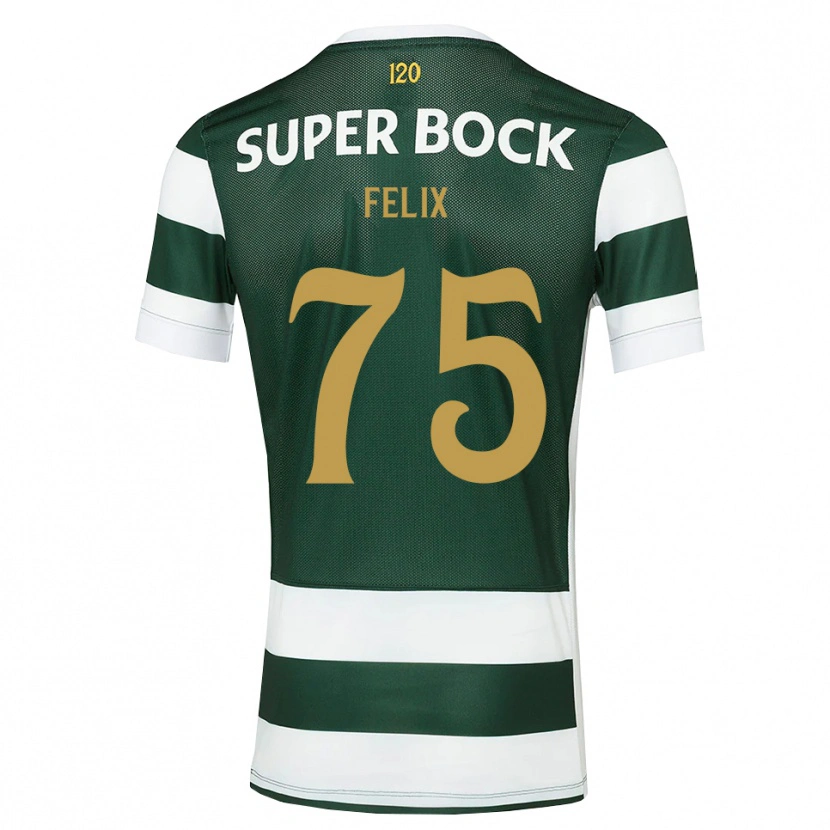 Danxen Dames Vando Félix #75 Donkerleigrijswit Thuisshirt Thuistenue 2026/27 T-Shirt