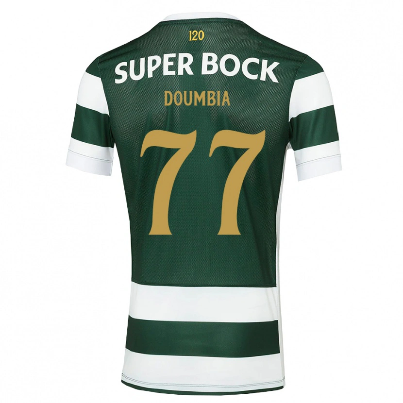 Danxen Dames Issa Doumbia #77 Donkerleigrijswit Thuisshirt Thuistenue 2026/27 T-Shirt