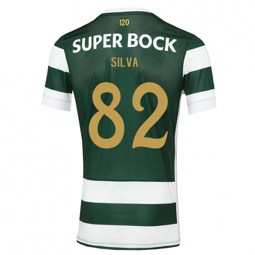 Danxen Dames Gabriel Silva #82 Donkerleigrijswit Thuisshirt Thuistenue 2026/27 T-Shirt