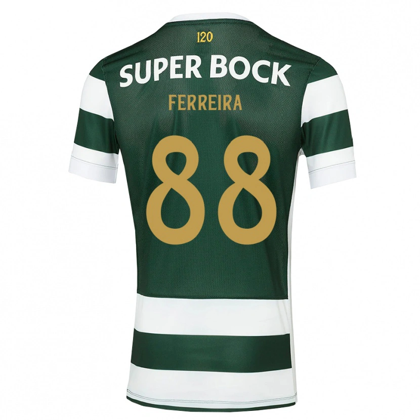 Danxen Dames Tiago Ferreira #88 Donkerleigrijswit Thuisshirt Thuistenue 2026/27 T-Shirt