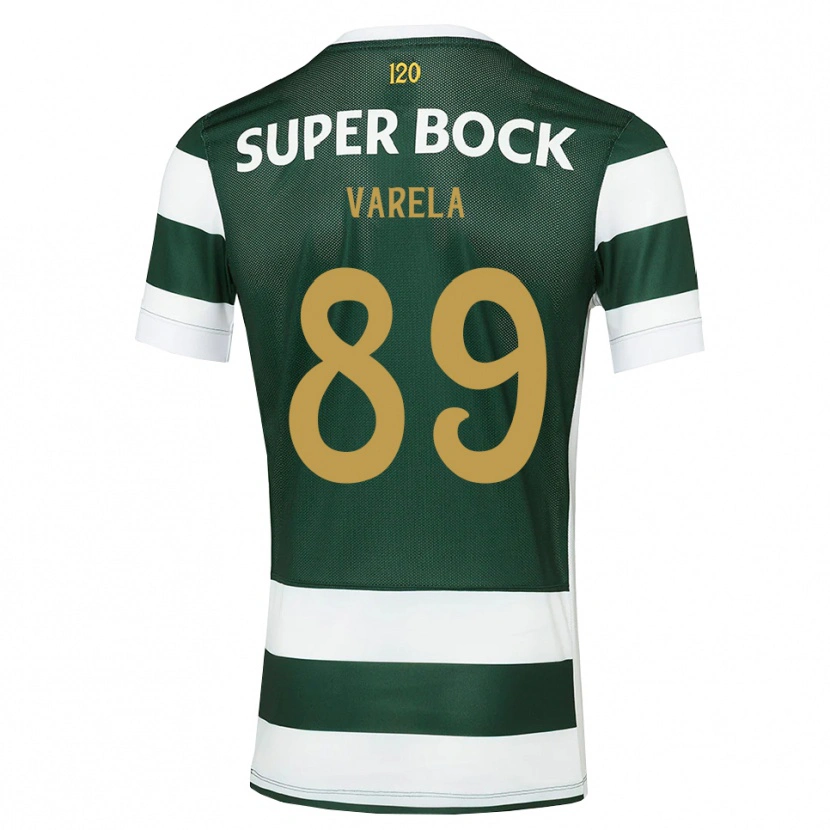Danxen Dames Leonardo Varela #89 Donkerleigrijswit Thuisshirt Thuistenue 2026/27 T-Shirt