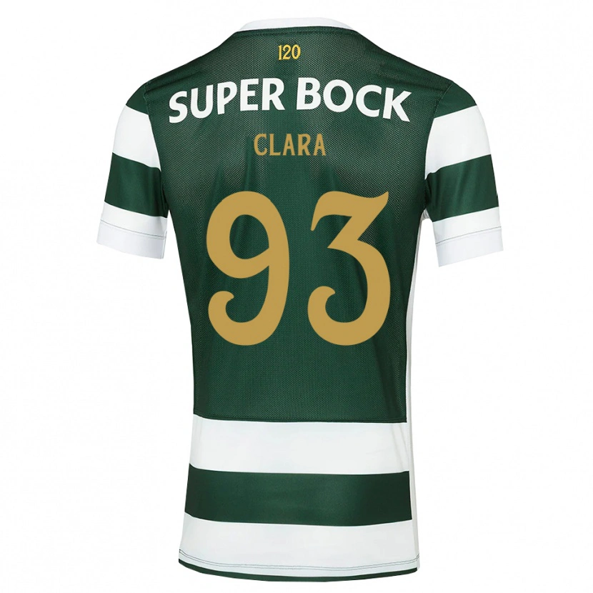 Danxen Dames Diogo Clara #93 Donkerleigrijswit Thuisshirt Thuistenue 2026/27 T-Shirt