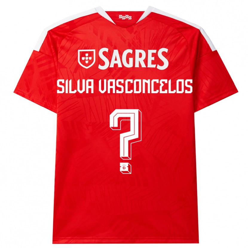 Danxen Dames Martim Silva Vasconcelos #0 Rood Wit Geel Thuisshirt Thuistenue 2026/27 T-Shirt