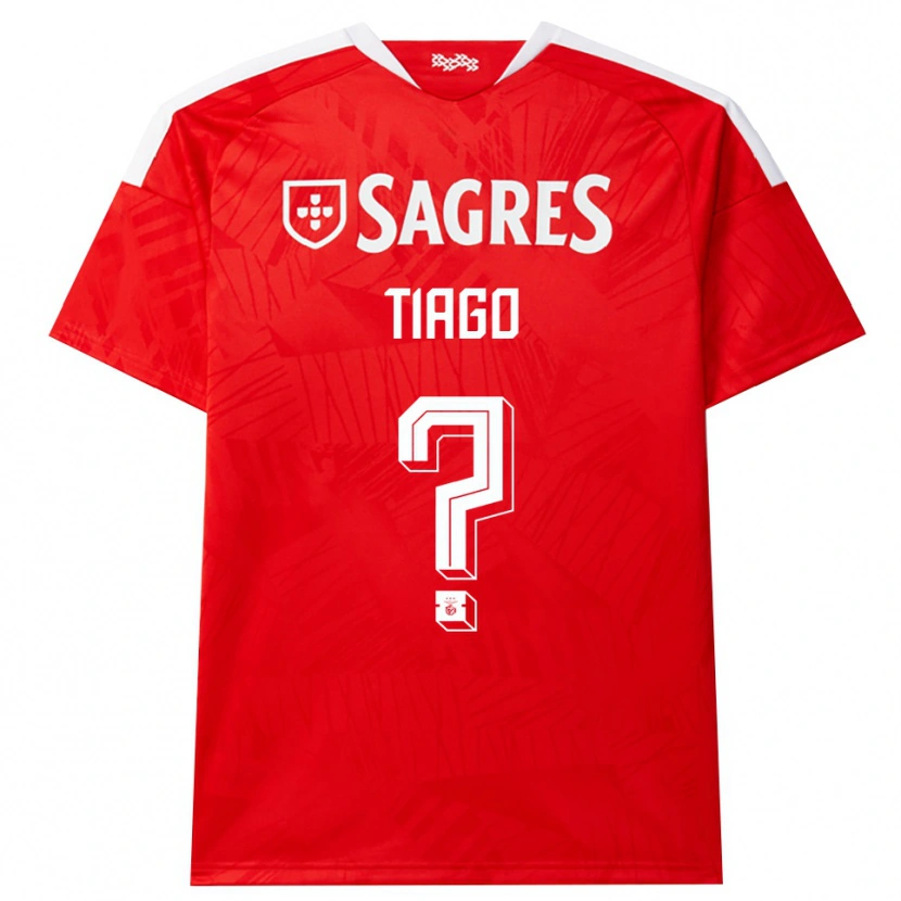 Danxen Dames Tiago Ferreira #0 Rood Wit Geel Thuisshirt Thuistenue 2026/27 T-Shirt
