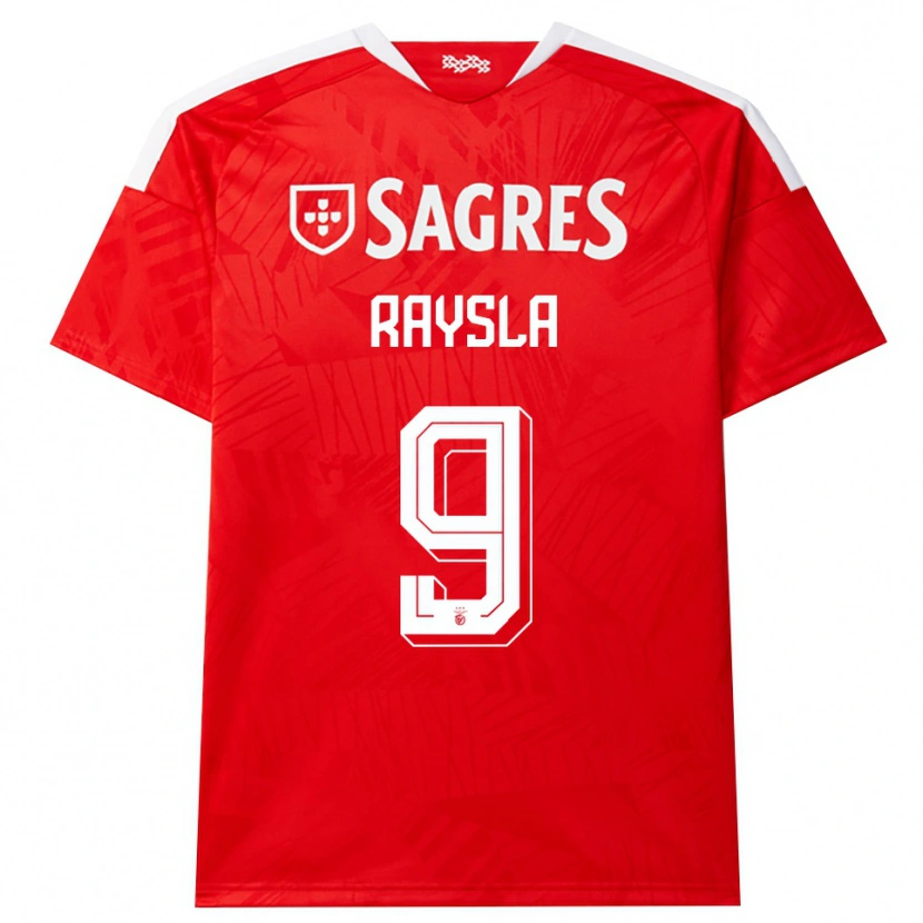 Danxen Dames Nycole Raysla #9 Rood Wit Geel Thuisshirt Thuistenue 2026/27 T-Shirt