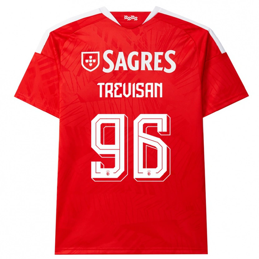 Danxen Dames Jelani Dumas #96 Rood Wit Geel Thuisshirt Thuistenue 2026/27 T-Shirt