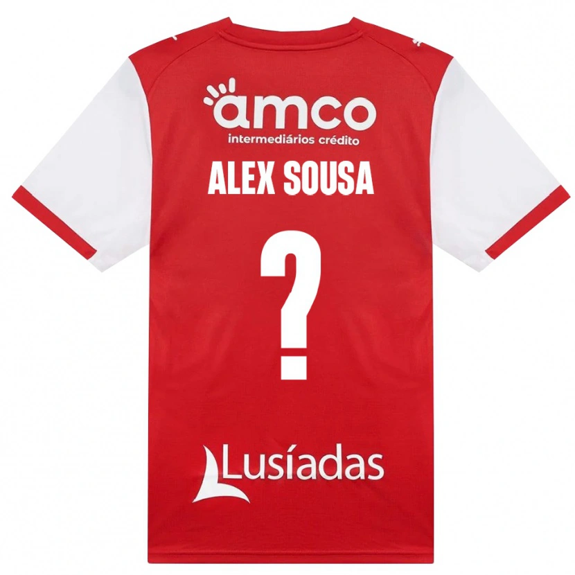 Danxen Dames Alex Sousa #0 Wit Rood Zwart Thuisshirt Thuistenue 2026/27 T-Shirt