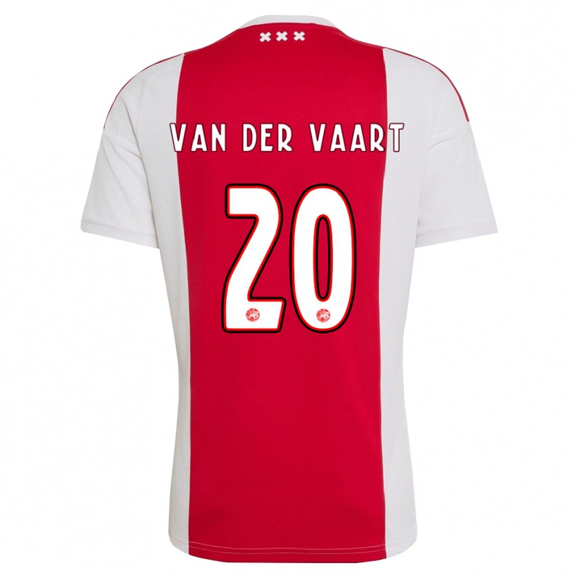 Danxen Dames Damian Van Der Vaart #20 Rood Wit Geel Thuisshirt Thuistenue 2026/27 T-Shirt